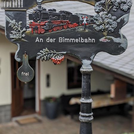 אוברוויזנטל Ferienwohnung An Der Bimmelbahn - Familie Lange מראה חיצוני תמונה