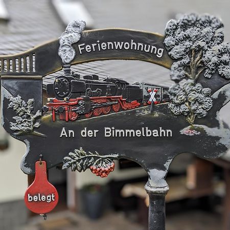 אוברוויזנטל Ferienwohnung An Der Bimmelbahn - Familie Lange מראה חיצוני תמונה